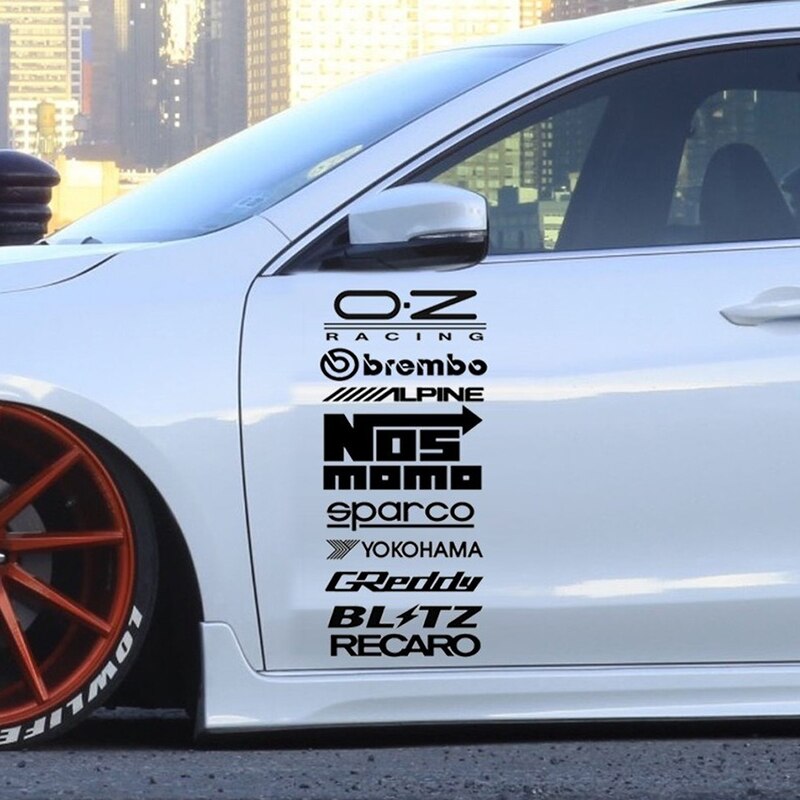 Funny Racing Door Car Decal Sticker Exterior Sentence Car Window ...