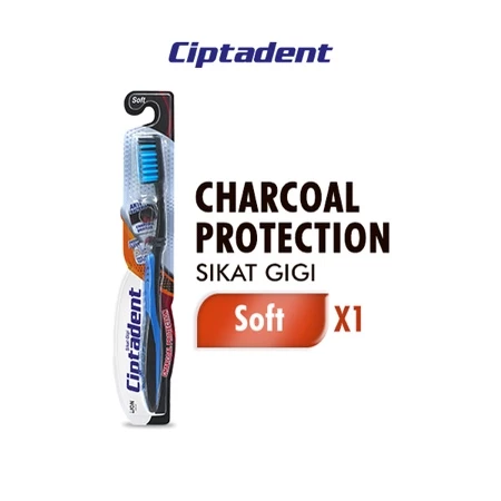 Ciptadent Toothbrush Charcoal Protection