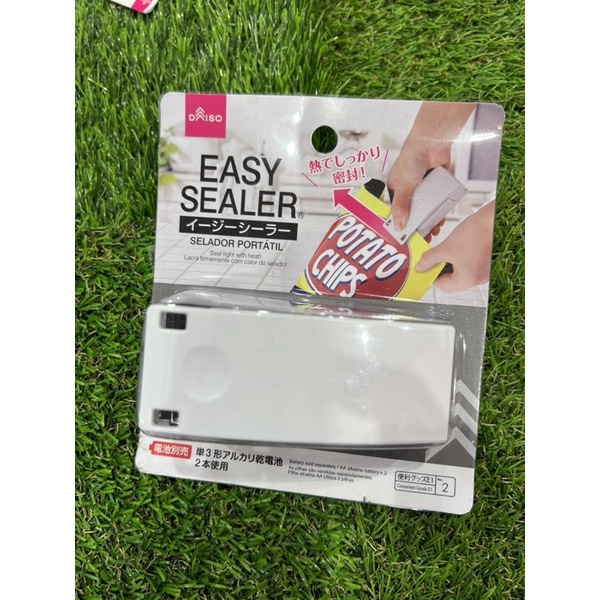 daiso easy sealer (heating with battery) Shopee Singapore