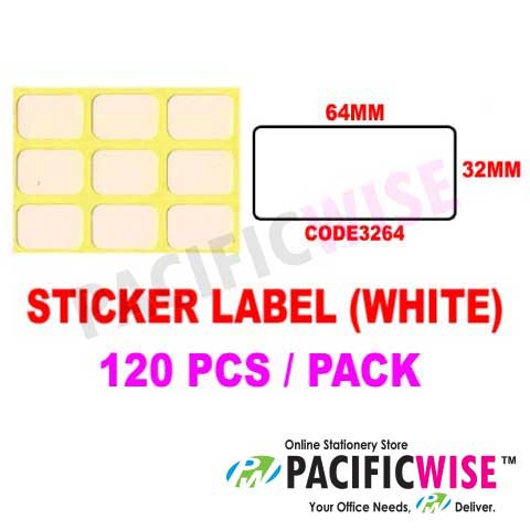 Sticker Label (32mmx64mm) | Shopee Singapore