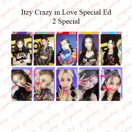 【SG Shopee リュジン】ITZY crazy in love 公式トレカ READY / SET] ITZY SPECIAL EDITION CRAZY IN LOVE ISJI PHOTOBOOK