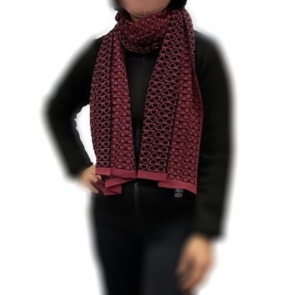 【Japan Negative ion】Spectacles Pattern Shawl (Unisex) AS035 负离子眼镜纹披肩 ...