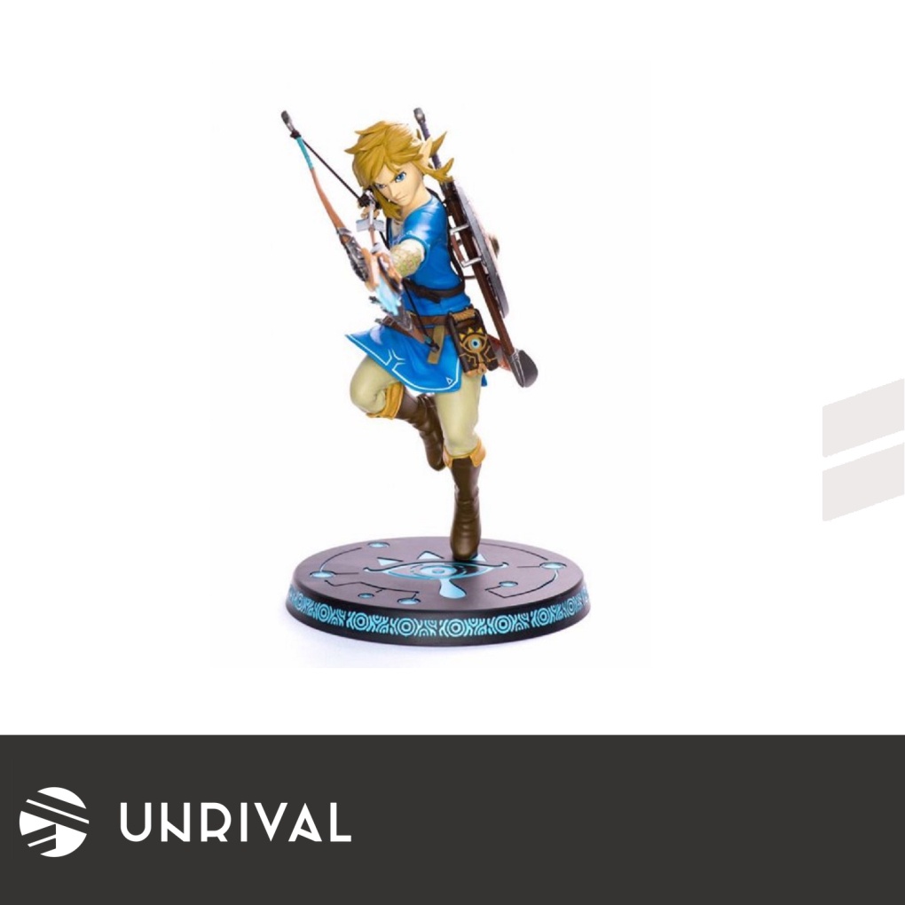 The Legend of Zelda Breath of the Wild Link Statue Standard Edition