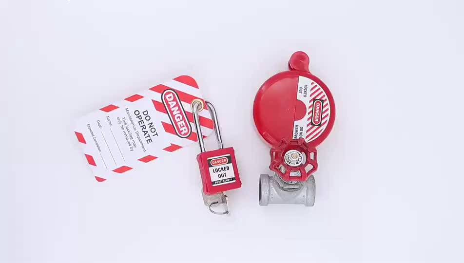 READY STOCK Hengyu 10PCS Lockout Tag Tagout Kit Safety Warning Hasps ...