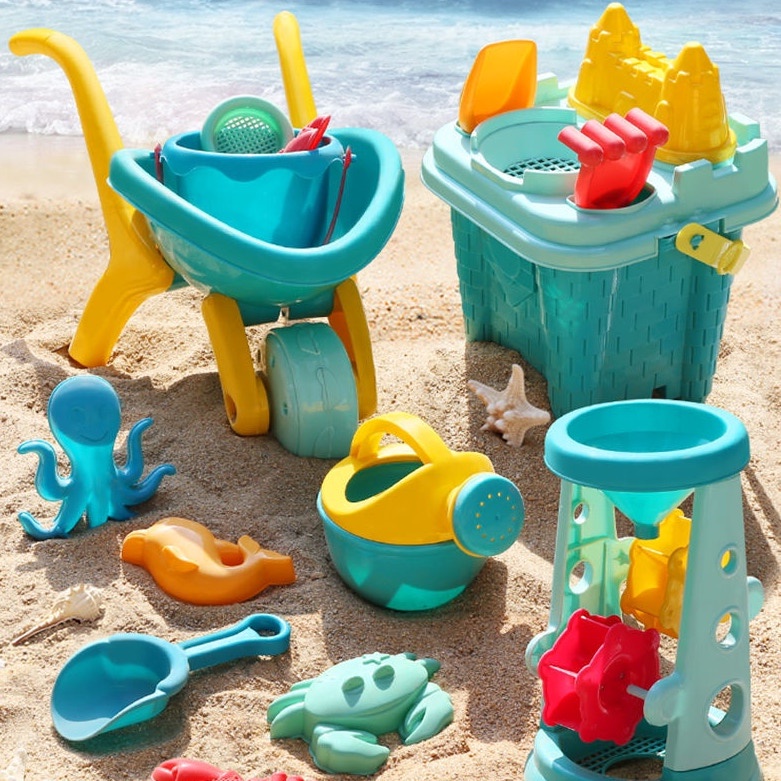 FYLO.SG 💗 Sand and Water Wheels Beach Toys Sandcastle Building Shopee
