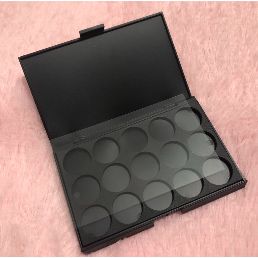 1 Pcs Professional Empty Make Up Eyeshadow Pigment Palette Case Makeup ...