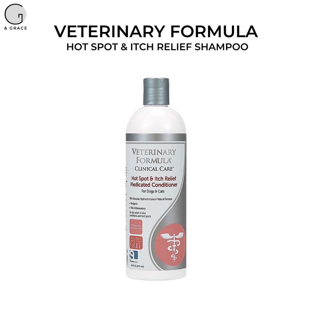 Veterinary Formula Clinical Care Hot Spot & Itch Relief Pet Shampoo for ...