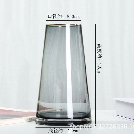 [Hakoniwa] [SG Stock] European Style Classi Style Modern Gold Rim Glass ...