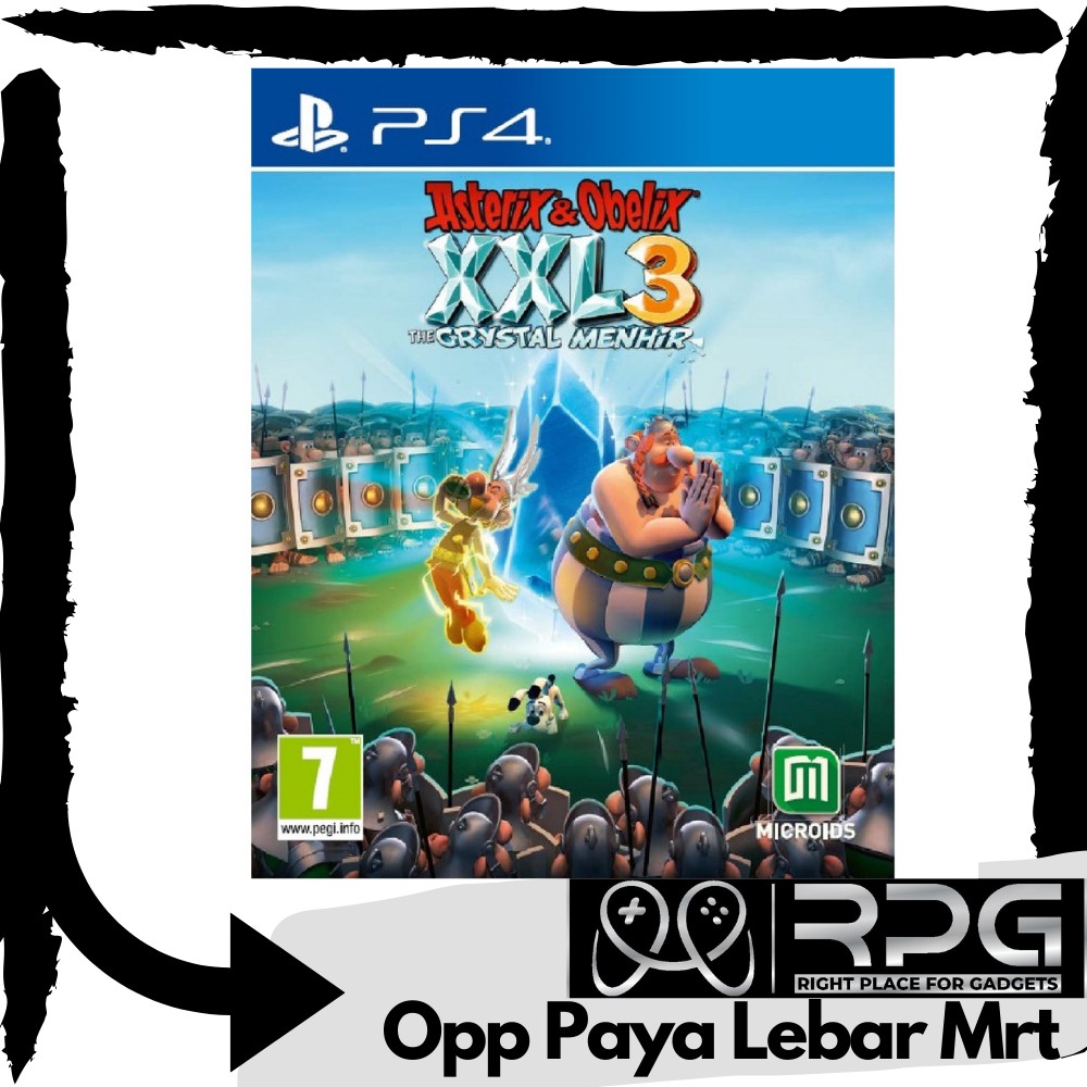 Asterix & Obelix XXL 3: The Crystal Menhir Ps4 | Shopee Singapore