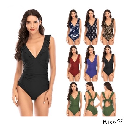 Cute women's one hot sale piece bathing suits