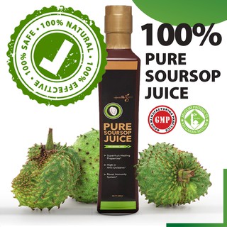 SG STOCK NV 100 Pure Soursop Juice With Pulp 500ml Prevent