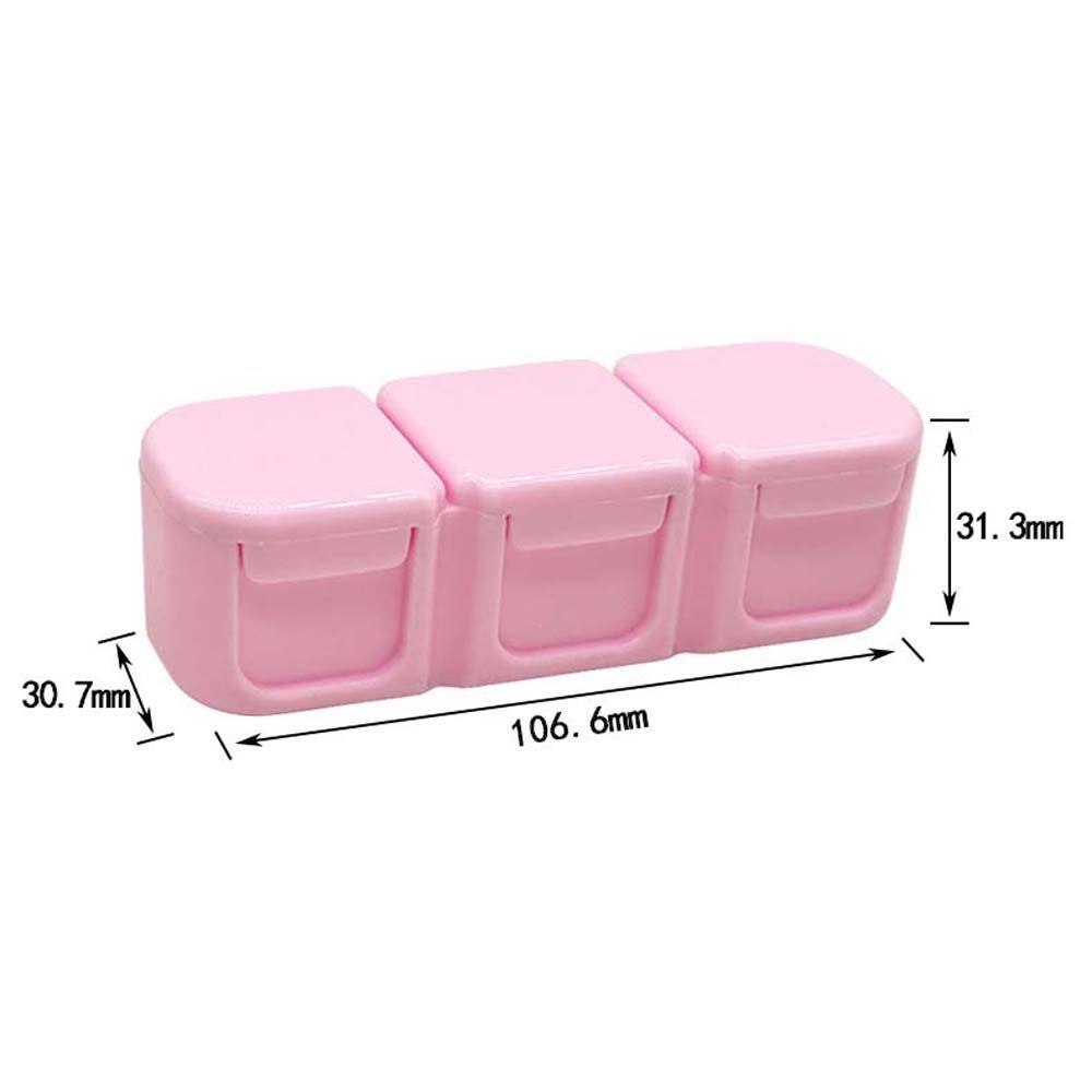 SOMEDAYMX Pill Box Waterproof Vitamins Storage Container Medicine ...