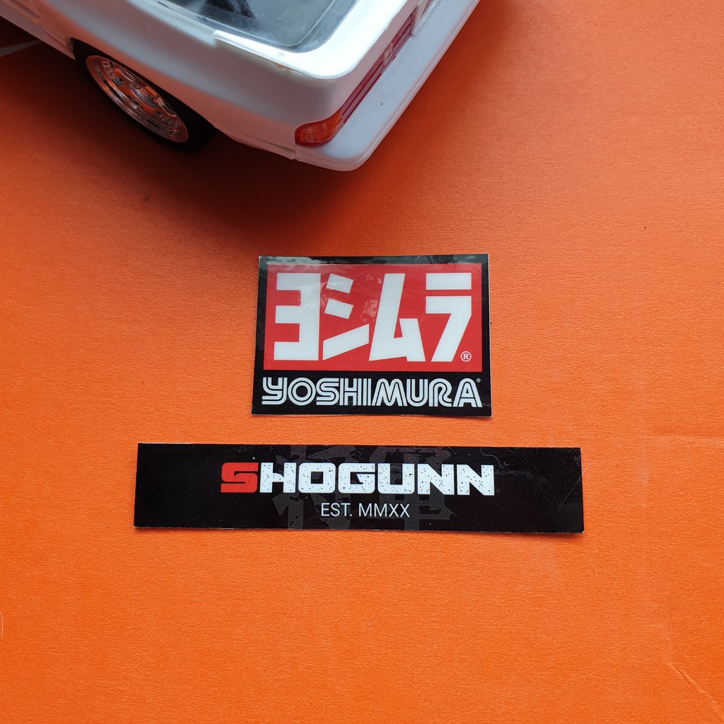 Yoshimura Logo Vinyl Laminated Sticker | Shopee Singapore