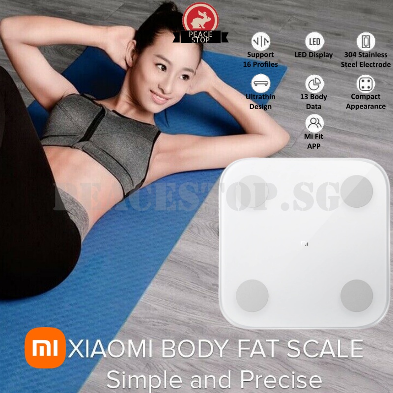 Xiaomi Mi Body Composition Scale 2 Mi Fit App Smart Mi Body Fat