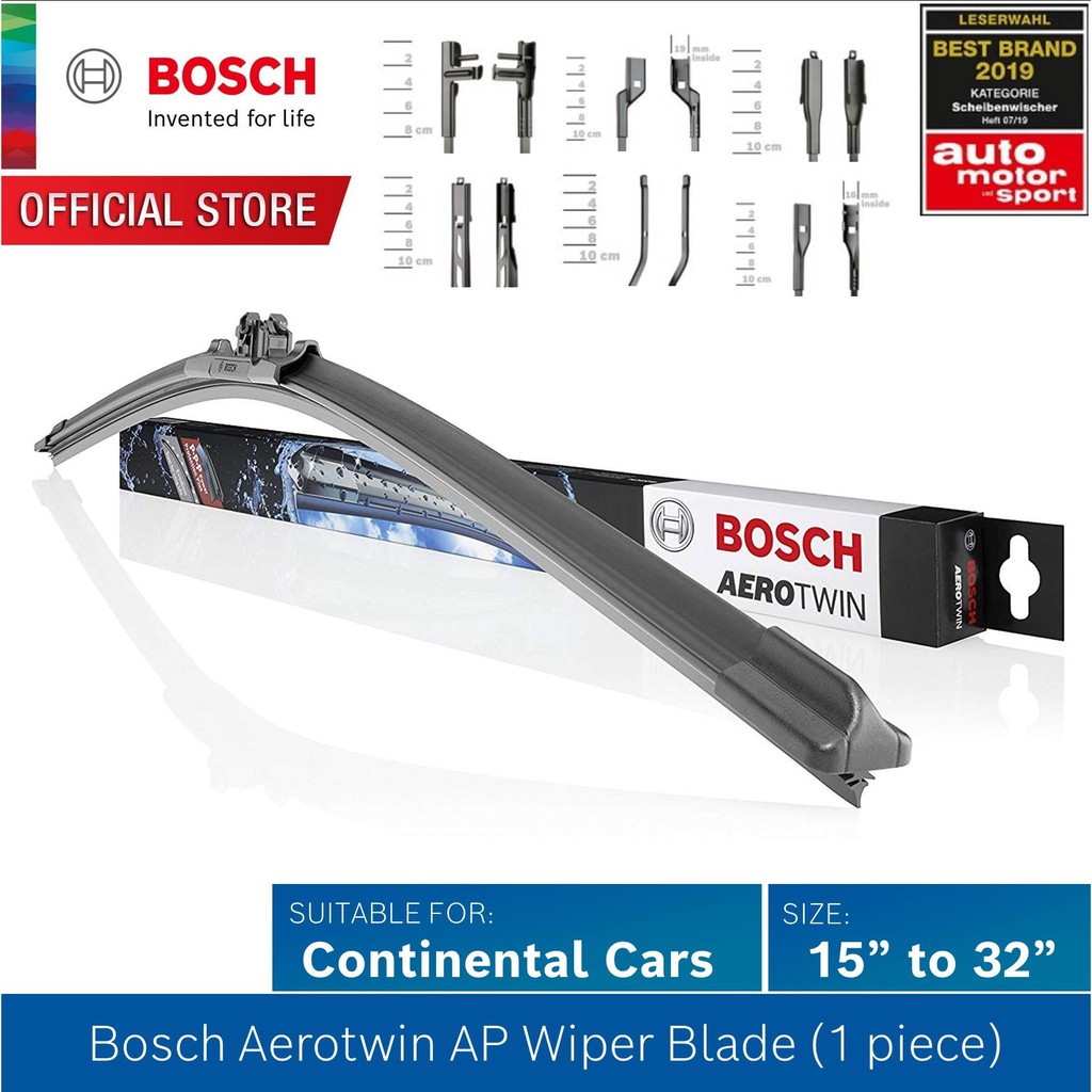 Bosch Aerotwin Plus Windshield Wiper Blade (15 inch - 32 inch, AP)