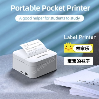 Notebuddy Mini Portable Printer, Bluetooth Smart Pocket Inkless Thermal  Printer with 5 Roll Papers for Journal/DIY