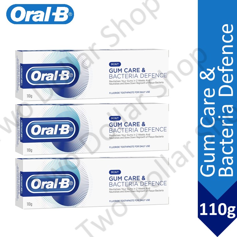 OralB Gum Care & Bacteria Defence Toothpaste, 110g Shopee Singapore