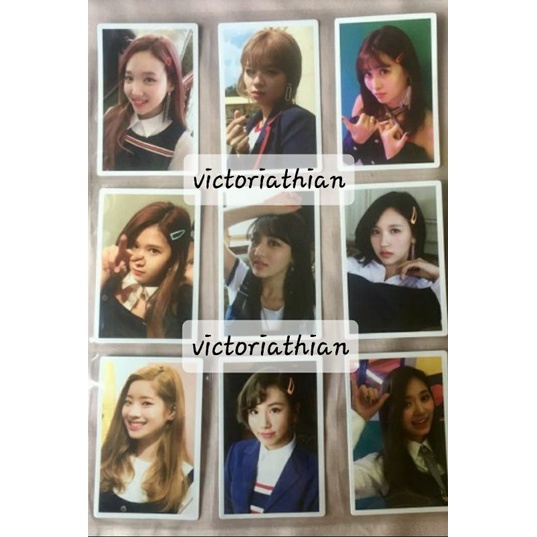 Twice Signal Monograph Official Photocards / Pcs | Shopee Singapore