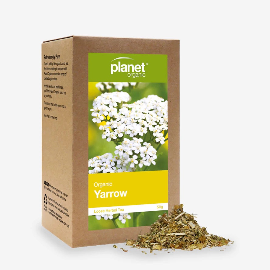 Planet Organic Yarrow Loose Herbal Tea 50g | Shopee Singapore