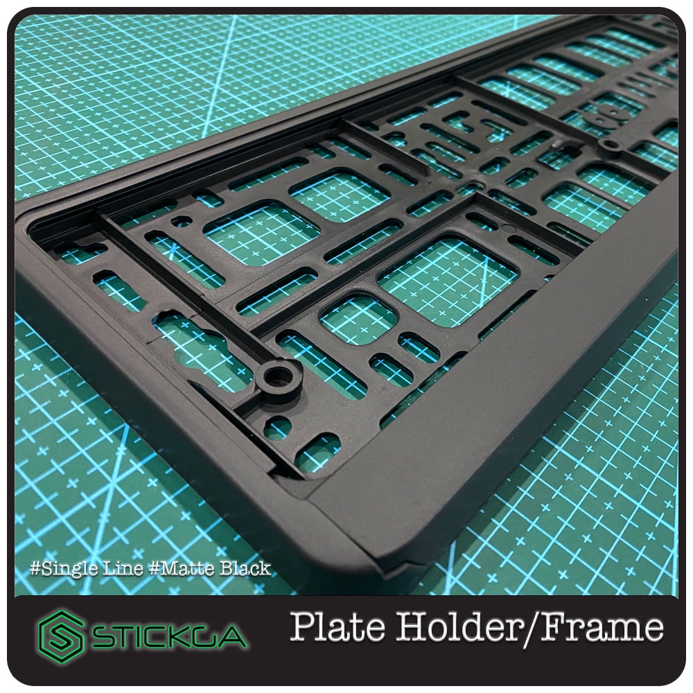 [🇸🇬SG Local Seller] Car Plate Holder / Car Plate Frame (Matt Black