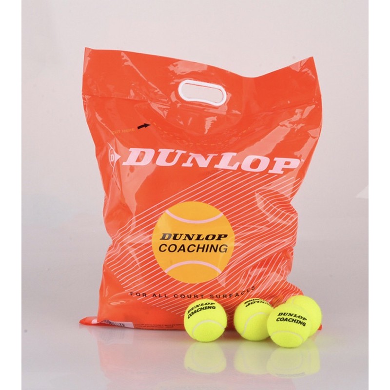 Dunlop Coaching Tennis Ball / 12 Balls 24 Balls 36 Balls 48 Balls