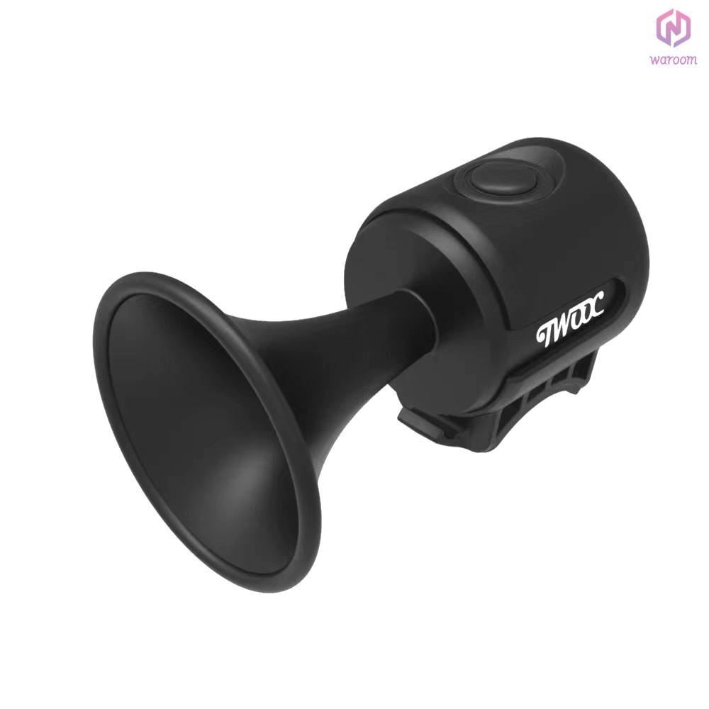 TWOOC Electric Bike Bell 120dB Mini Bicycle Horn Battery Powered