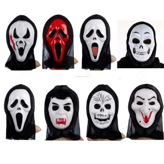 Scream 6 Halloween Mask Cosplay Latex Masks Helmet Masquerade Halloween Party Costume Props