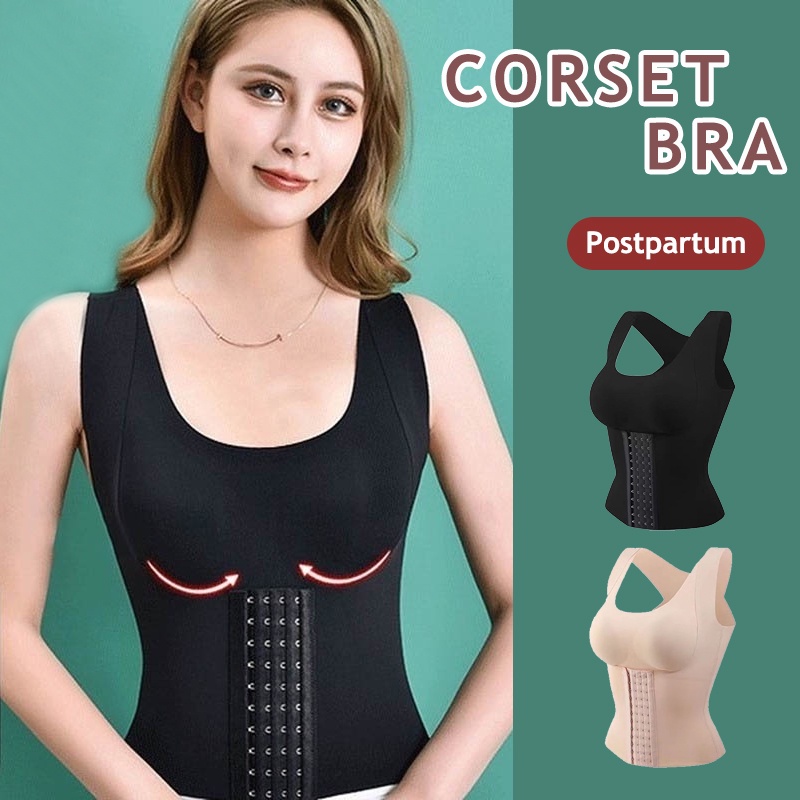 3In1 Push Up Corset Bra Humpback Posture Correction Tummy Control