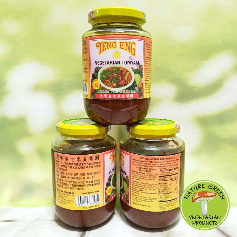 TENG ENG, Vegetarian Tomyam Paste (454g) 鼎荣素东炎酱 /素酱料 | Shopee Singapore