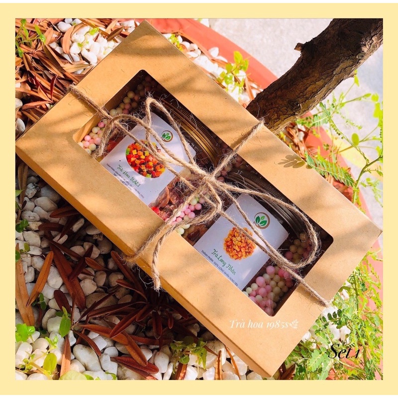 Flower Tea Gift Set (Including 2 Flower Tea Pots) Shopee Singapore