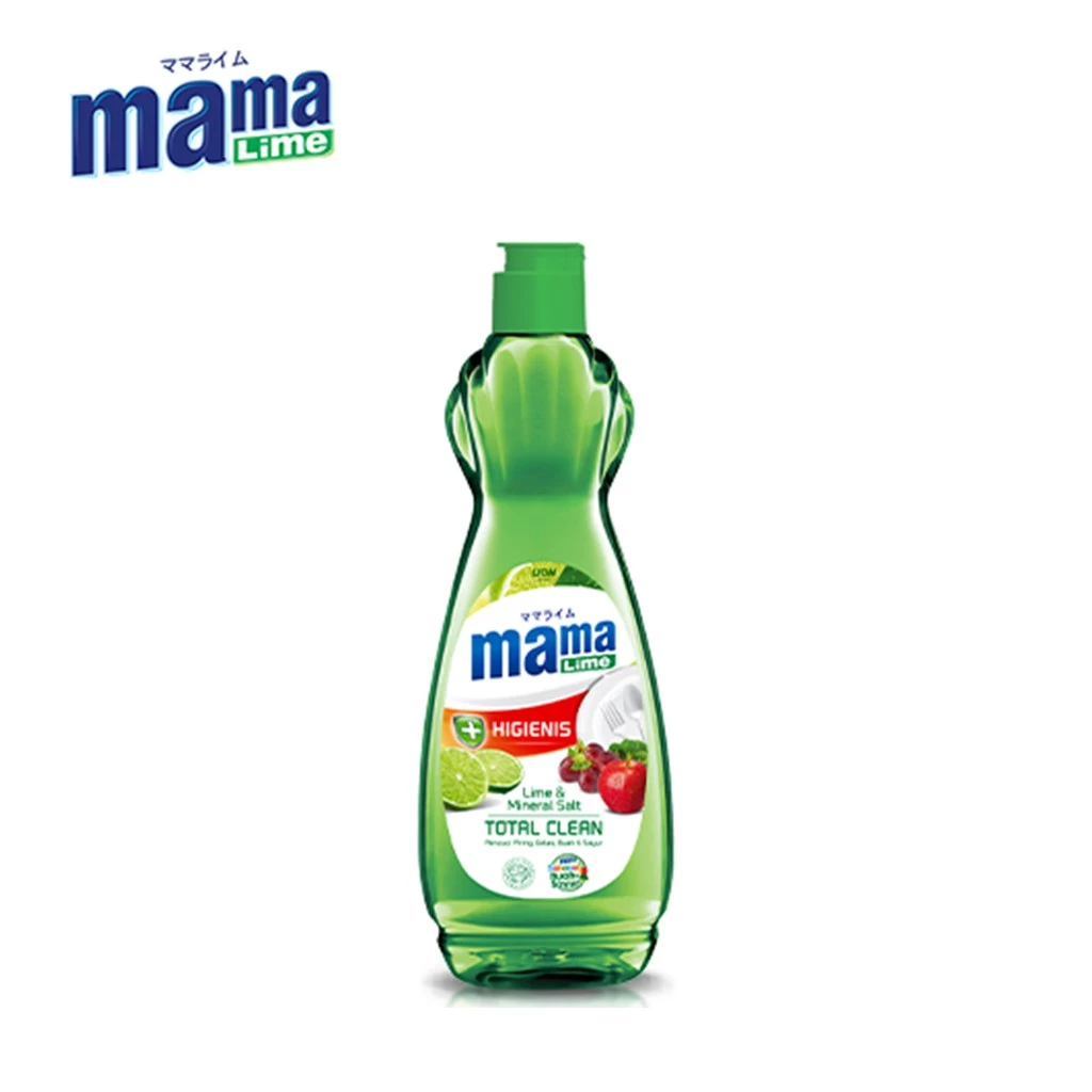 Mama Lime Sabun Cuci Piring Mineral Salt Botol 400 ml - Gambar 3