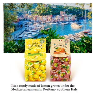 [MZTREND] Castelcrem Positano Lemon Candy 200g/Made in Italy | Shopee