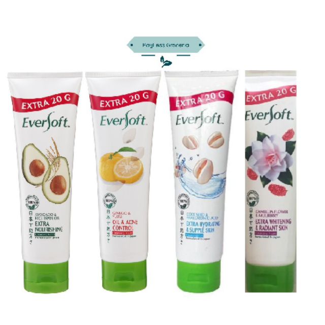 Eversoft Facial Cleanser 195g 100 Organic Shopee Singapore