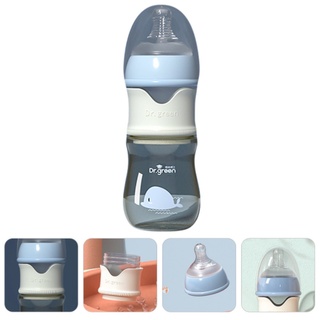 Thyseed Weaning Baby Bottles Wide Neck Straw Breastmilk Storage