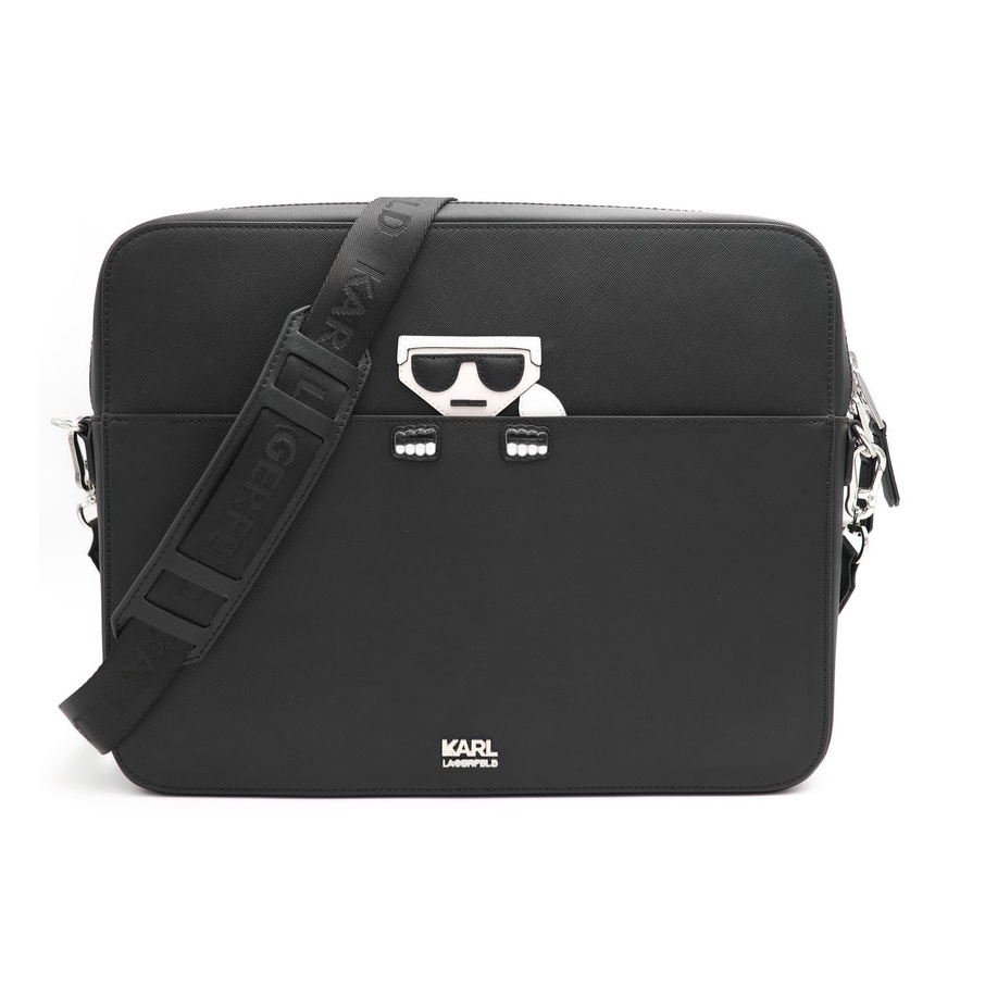 Karl Lagerfeld Kocktail Black Laptop Bag Shopee Singapore