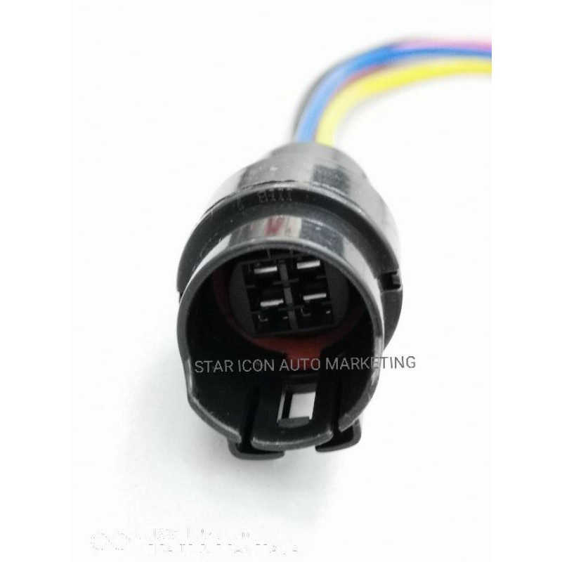 Naza Ria, Kia Carnival Radiator Fan Motor Socket Connector (4pin ...