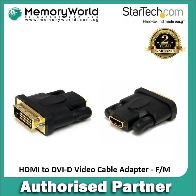 HDMI to DVI-D Video Cable Adapter - F/M