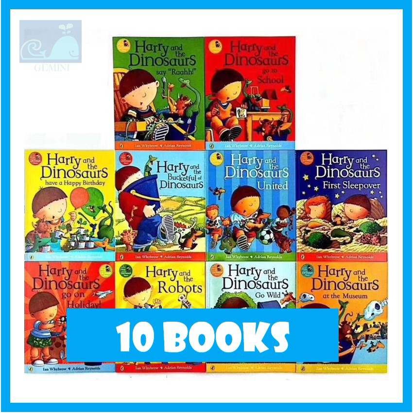 👉[SG READY STOCK][10 BOOKS] Harry and the Dinosaurs Story Books - Harry ...