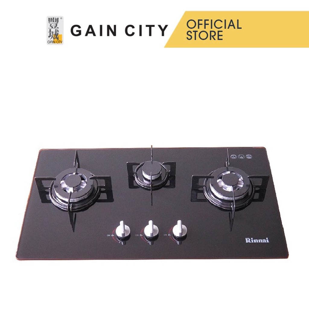 Rinnai Gas Hob 3 Burner Rb7303sgbsmpub Shopee Singapore