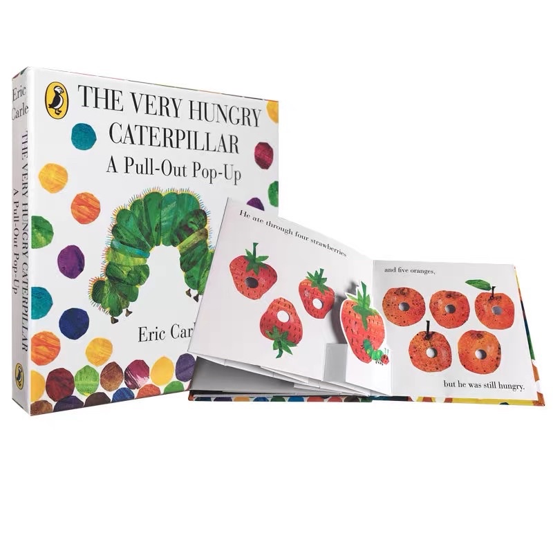 Readystock The Very Hungry Caterpillar A Pull Out Pop Up By Eric Carle Shopee Singapore 6134