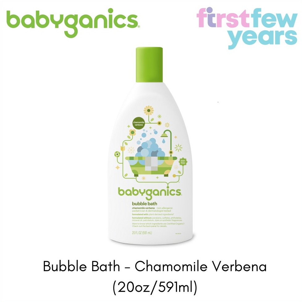 Babyganics Bubble Bath (20oz/591ml) Shopee Singapore