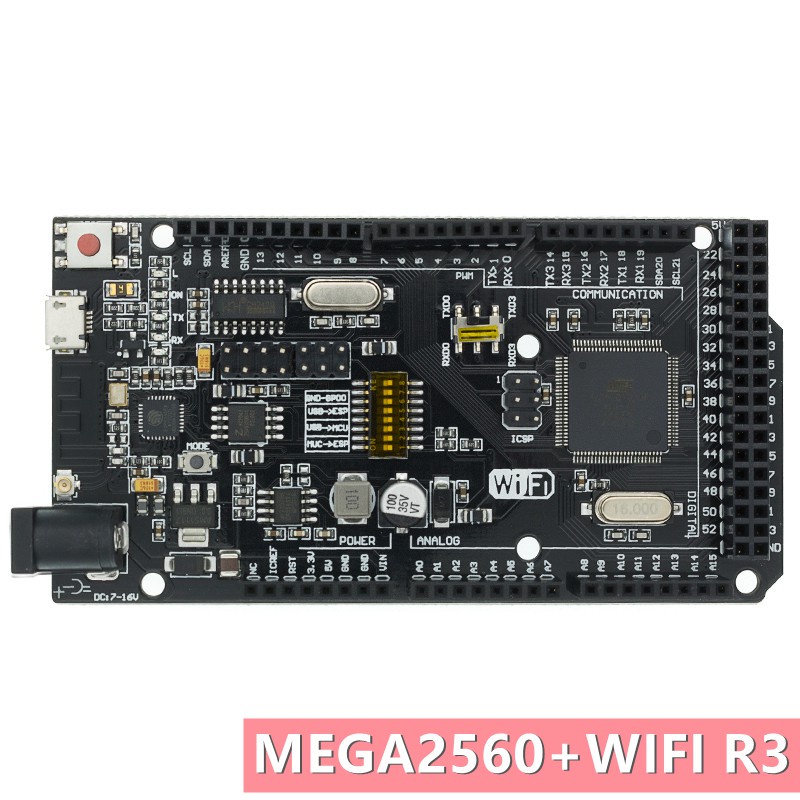 Mega2560 + Wifi R3 Atmega2560 + Esp8266 32mb Usb-Ttl Ch340G Compatible ...