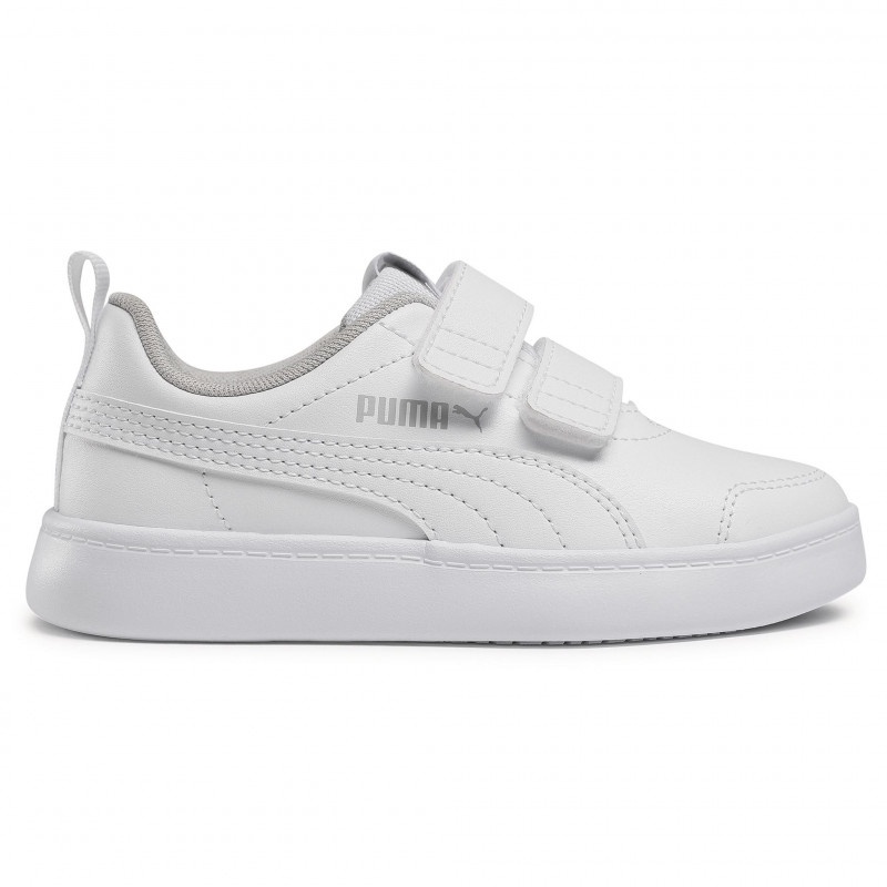 PUMA COURTFLEX V2 V PS KIDS White Gray Violet 371543 04 School