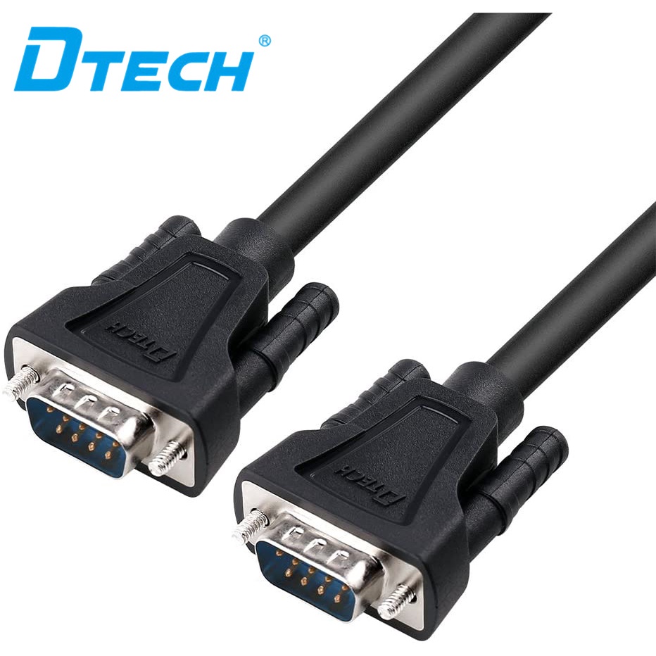 DTECH RS232 Serial Cable DB9 Male To Zero Modulation Decoder Full