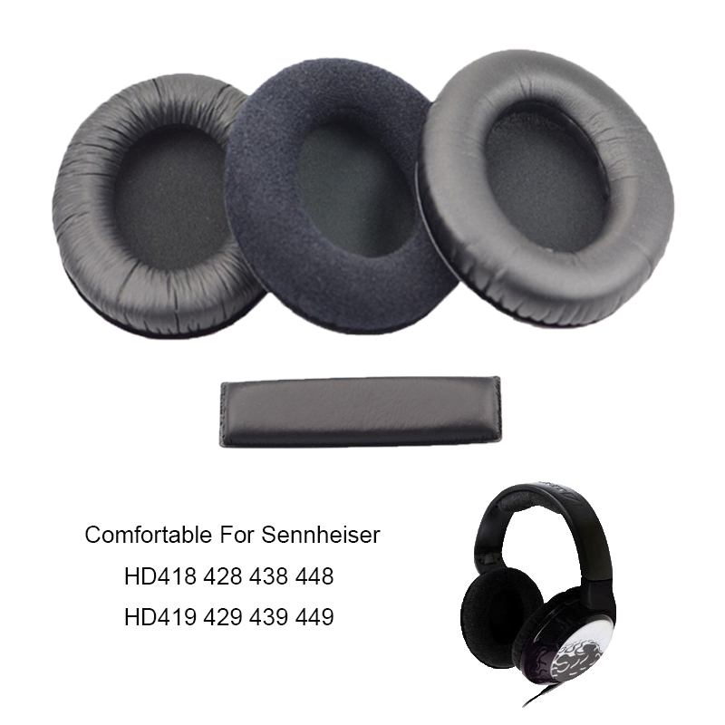 Ear pads cushion earpads headband foam cover for Sennheiser HD418