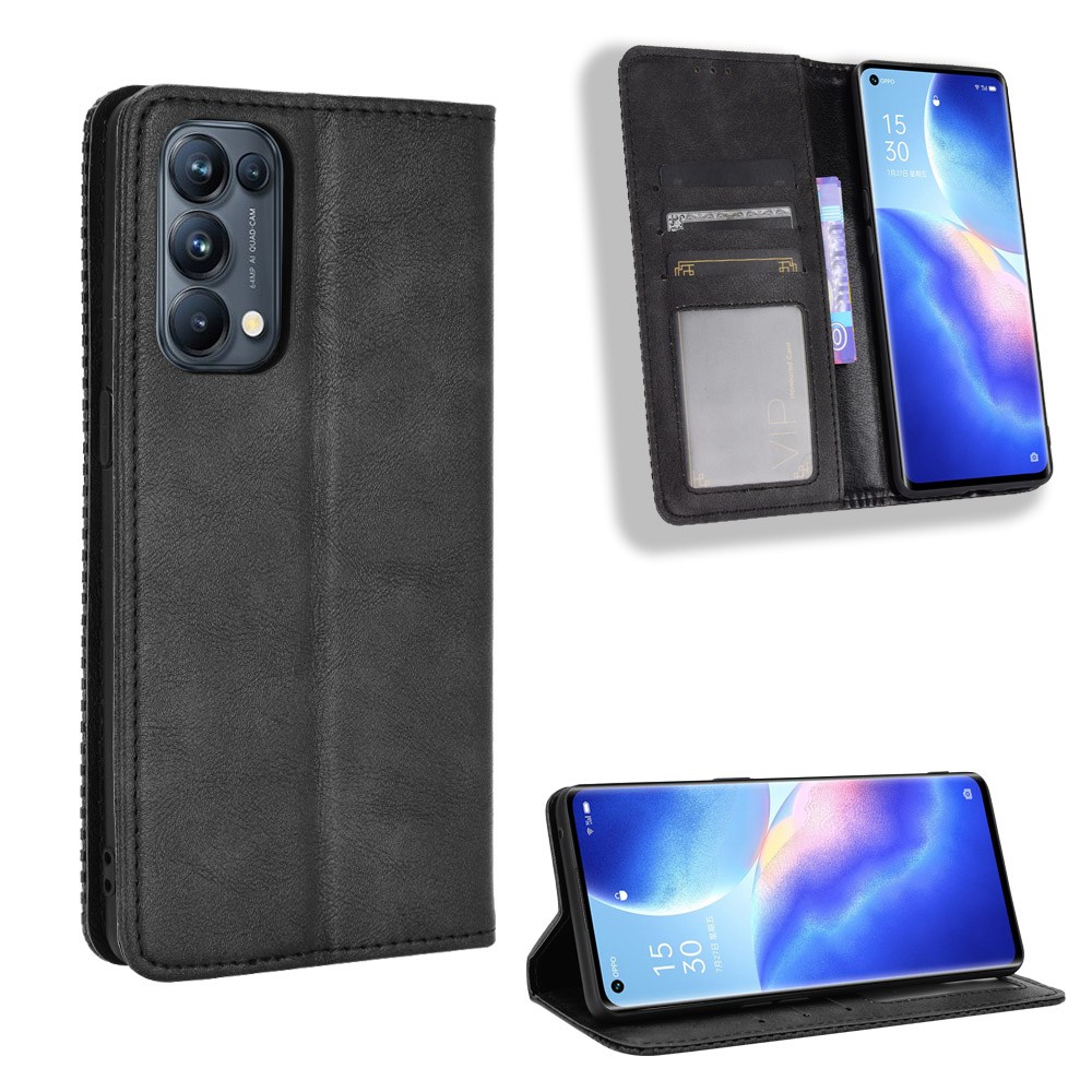 Magnetic Flip Cover Flip Case Oppo Reno Casing Oppo Reno Pro