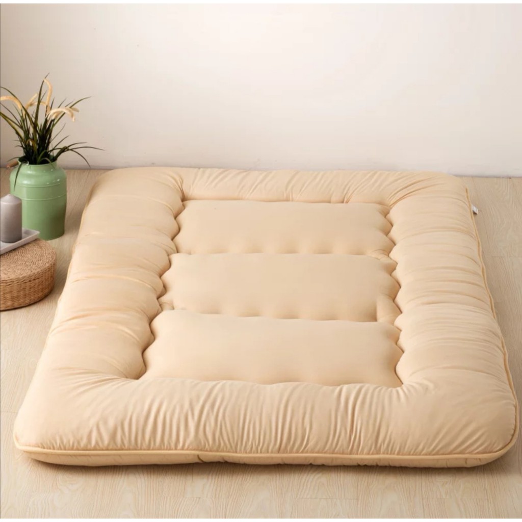 Japanese Tatami Mattress, Foldable Futon Mattress Floor Mat Soft