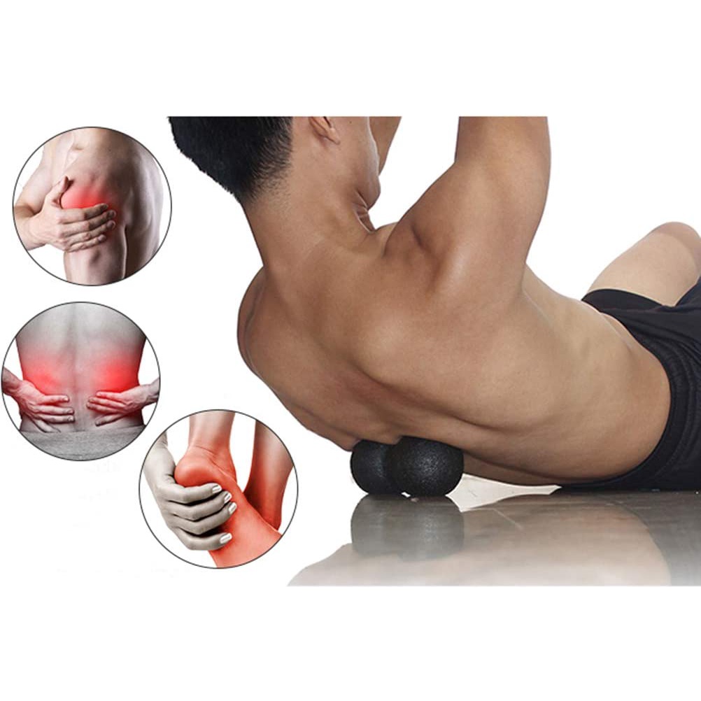 SGFOMO Yoga Massage Ball Single Or Double Trigger Point Ball Myofascial ...