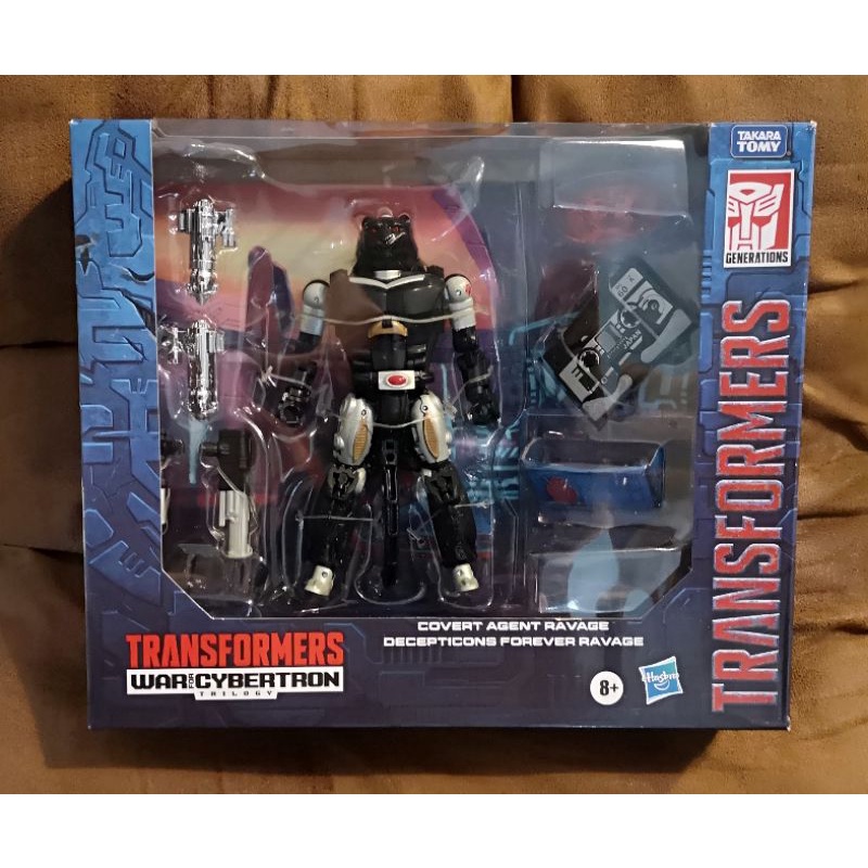 Hasbro Transformers Deluxe Covert Agent Ravage Generations War for