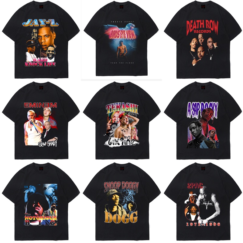 Tupac 2pac T Shirt Travis Scott Eminem LiL Peep Xxxtentacion Asap Rocky ...